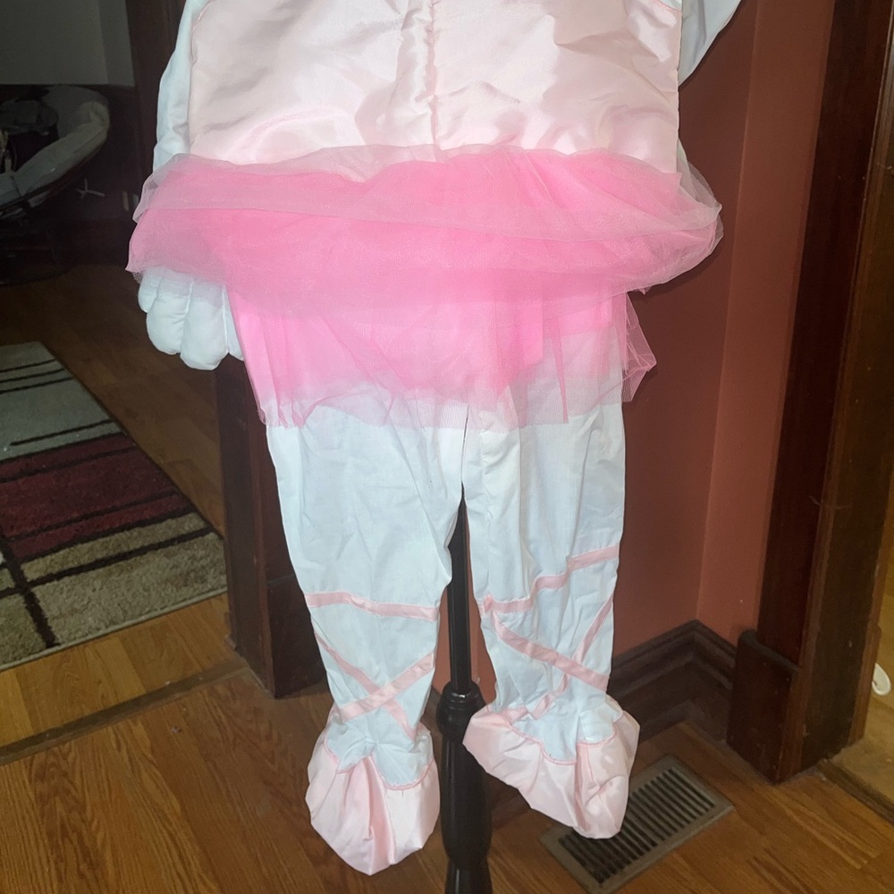 Retro 80s Halloween costume ballet mouse whimsicality inc girls size 5 6 white - Picture 8 of 10
